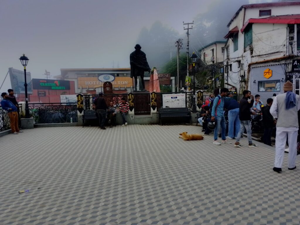 Mussoorie mall road